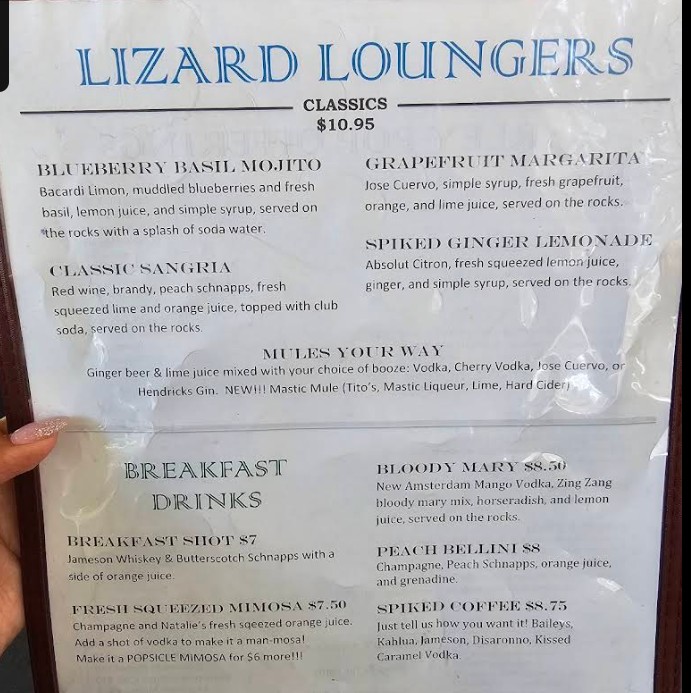 Leaping Lizard Cafe Restaurant Menu – Fresh Brunch & Lunch in Virginia ...